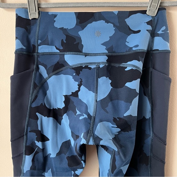 Athleta Blue All In Camo 7/8 Tight Pant - S - Picture 5 of 11